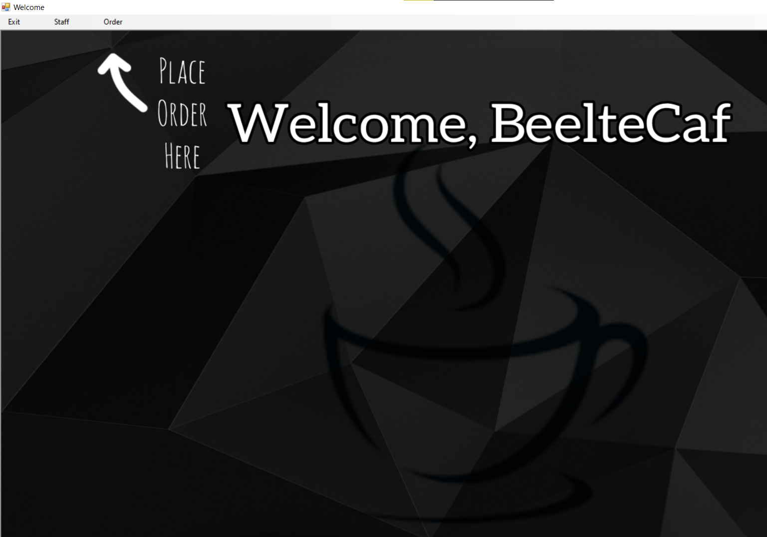 Coffee Shop Screenshot